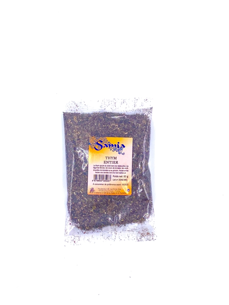 Tomilho Inteiro 50g - SAMIA