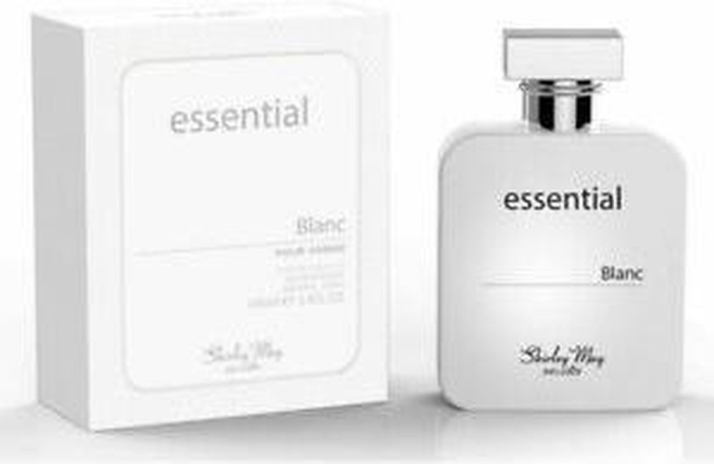 Eau De Toilette Homme Essential Blanc 100ml - Shirley May Deluxe