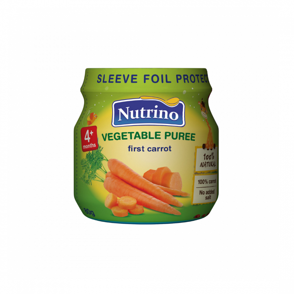 Nutrino Vegetable Puree - First Carrot