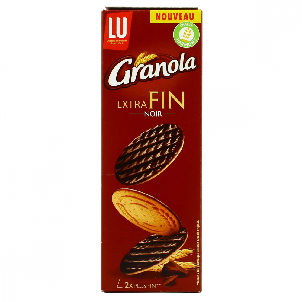 Biscuits extra fin chocolat noir 170 - GRANOLA