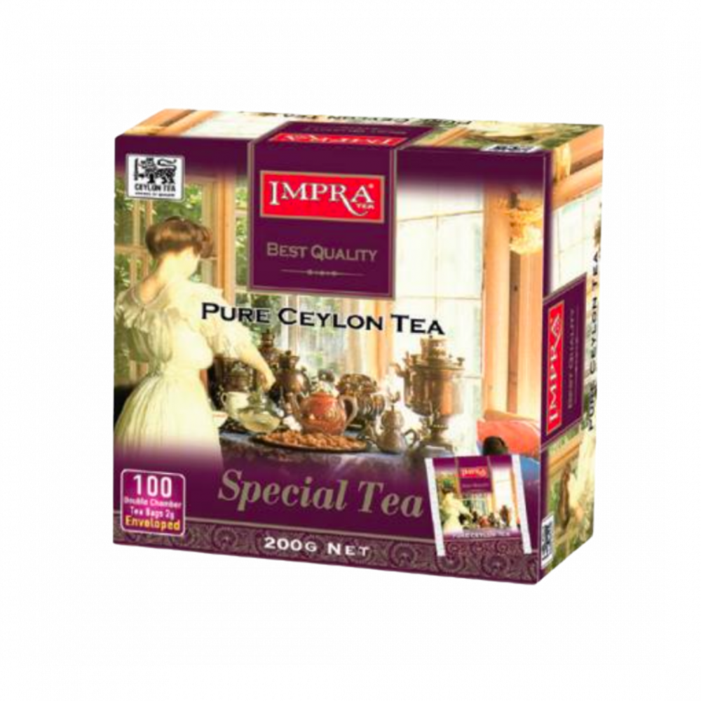 Impra,  Black Tea,2gx100