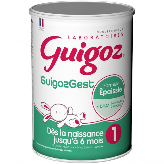 Lait en poudre guigozgest 1er âge 820g - GUIGOZ