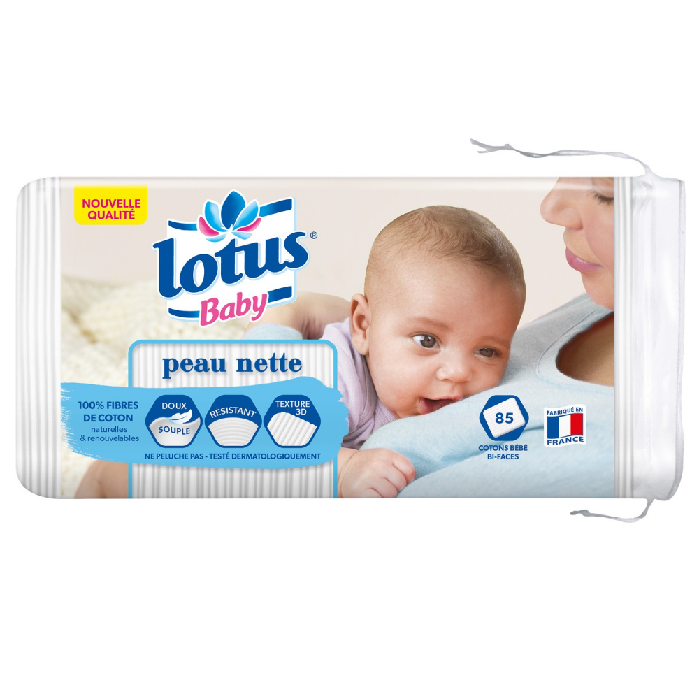 Katoen voor schone huid x85 - LOTUS BABY