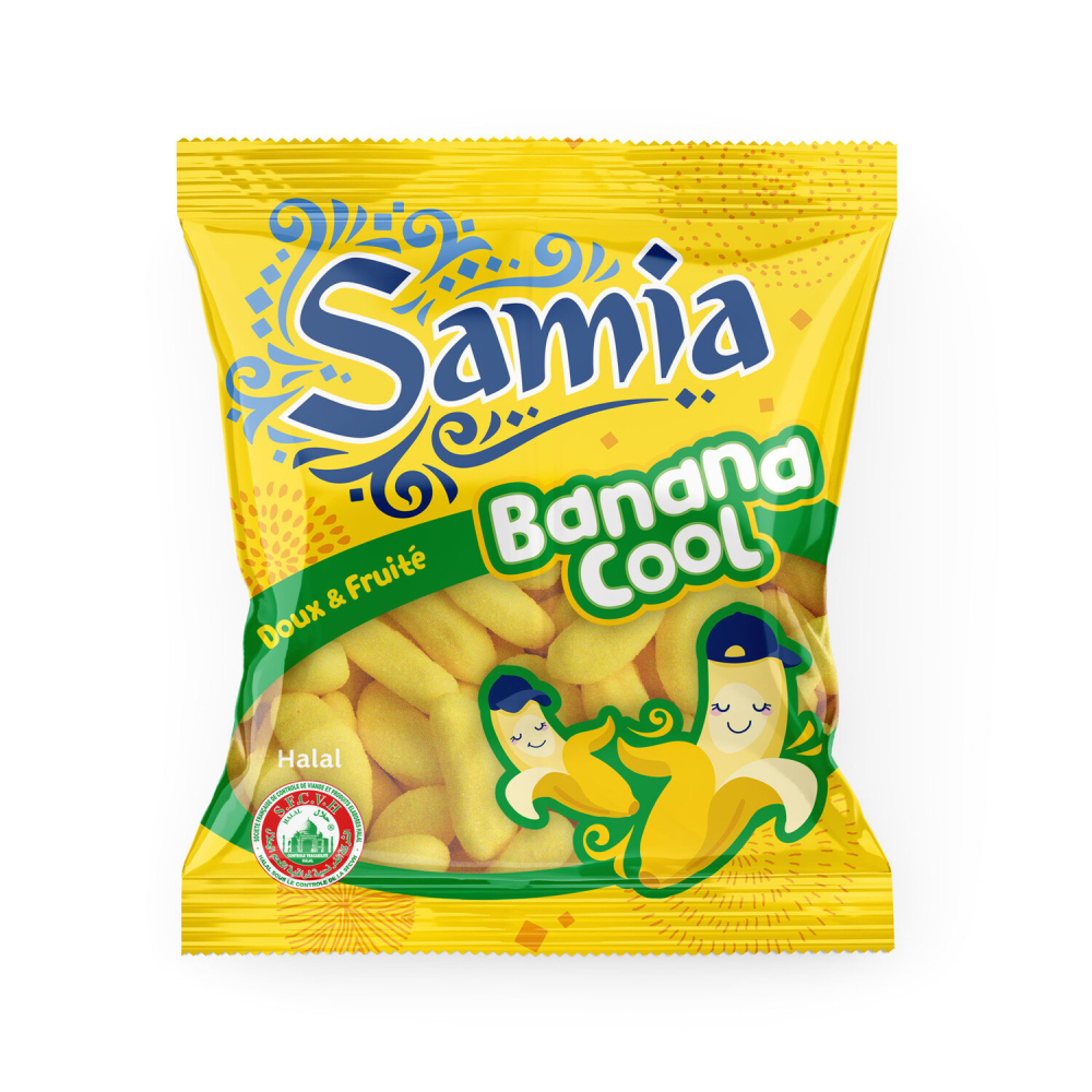 Coole Bananenbonbons 90g - SAMIA