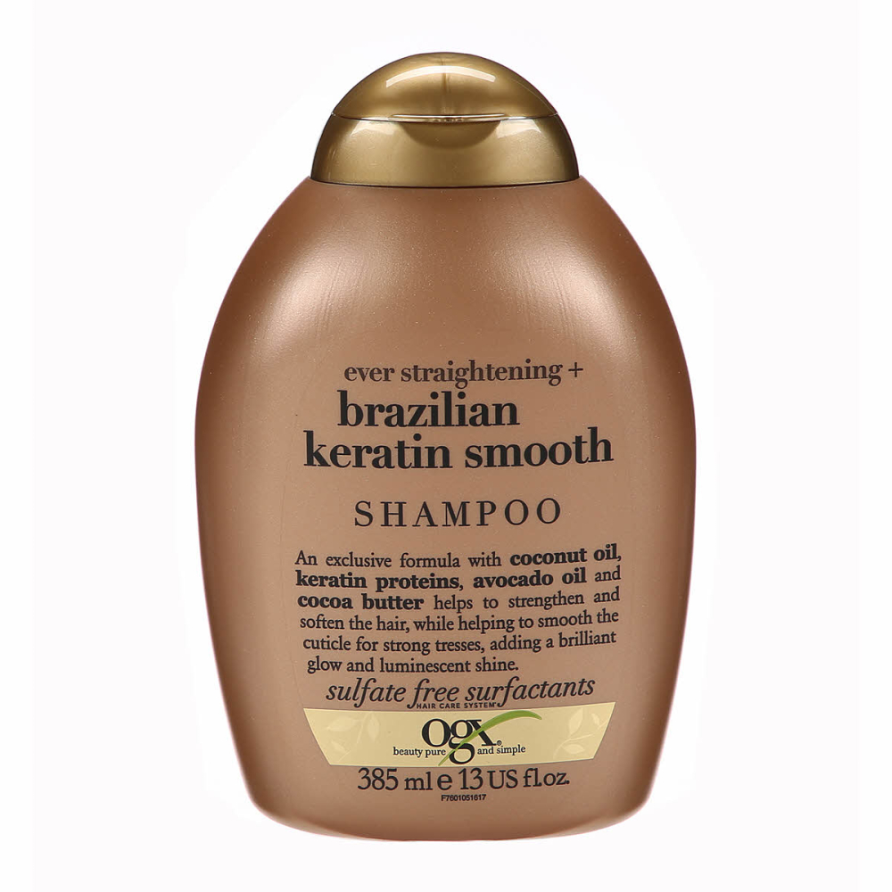 Shampoo de Queratina Brasileira 385 Ml - Ogx