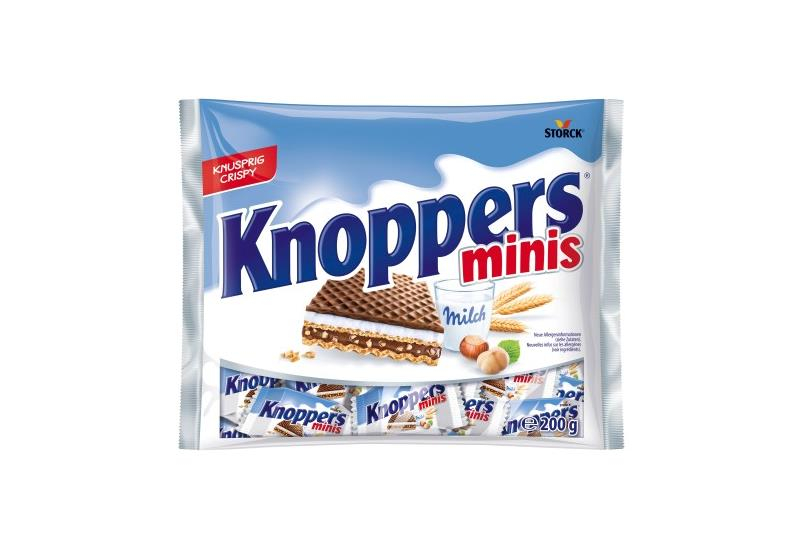 Beutel Mini-Milch-Haselnüsse 200g - KNOPPERS