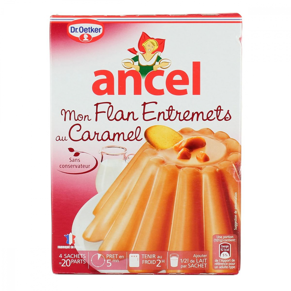 Flan Entremets Caramel 240g - ANCEL