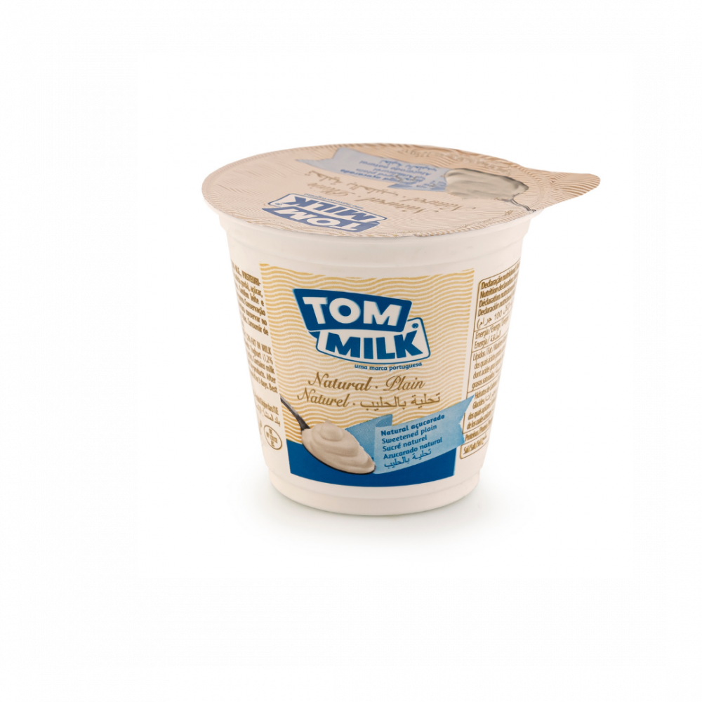 Gezoete yoghurt naturel 125g