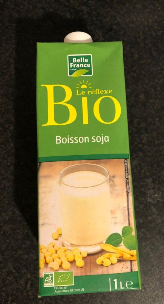 Le Réflexe Organic Soy Drink 1l - BELLE FRANCE