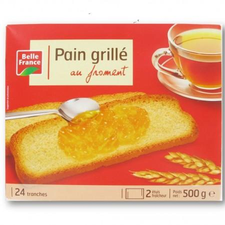 Pain Grillé Au Froment 500g - BELLE FRANCE