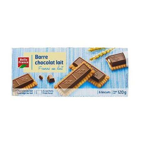 Barra de Chocolate con Leche 120g - BELLE FRANCE