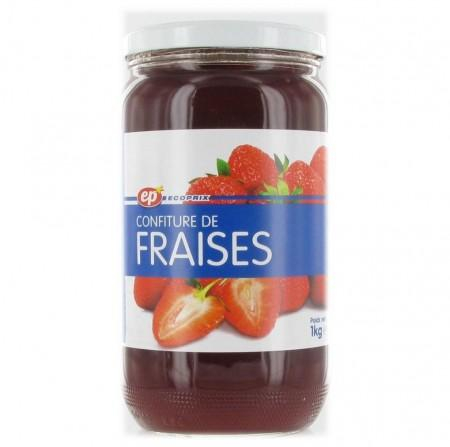 Strawberry Jam 35% 1kg - Ecoprix