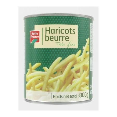 Haricots Beurre Très Fins 800g - BELLE FRANCE
