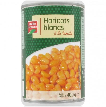 White Beans with Tomato 400g - BELLE FRANCE