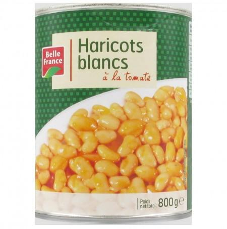 White Beans with Tomato 800g - BELLE FRANCE
