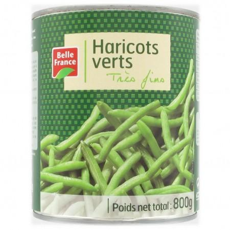 Haricots Verts Très Fins 800g - BELLE FRANCE