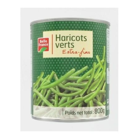 Haricots Verts Extra Fins 800g - BELLE FRANCE