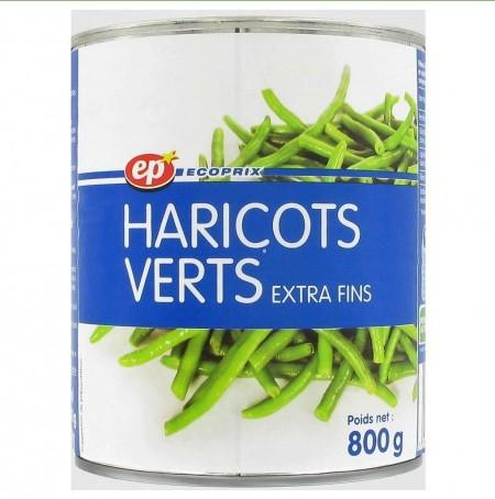 Haricots Vert Extra Vinnen 4/4 800g - Ecoprix