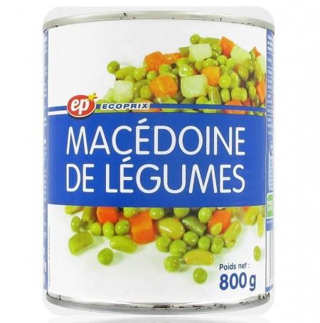Macédoine De Légumes 4/4 800g - Ecoprix