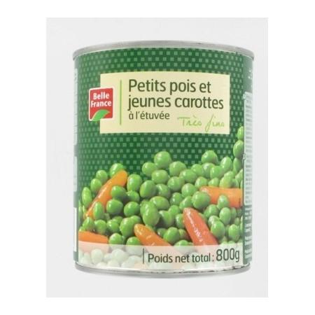 Very Fine Carrot Peas 800g - BELLE FRANCE