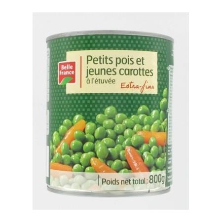 Extra Fine Peas and Young Carrots 800g - BELLE FRANCE