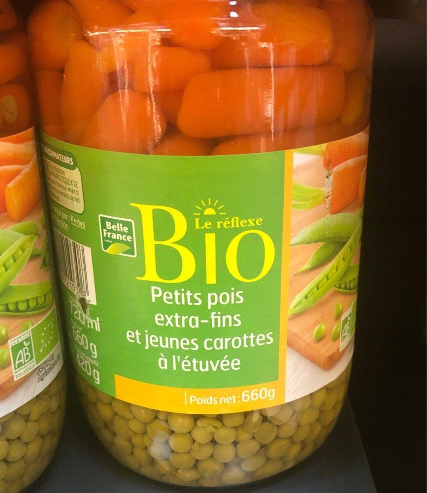 Extra Fine Peas and Stewed Baby Carrots 660g - BELLE FRANCE