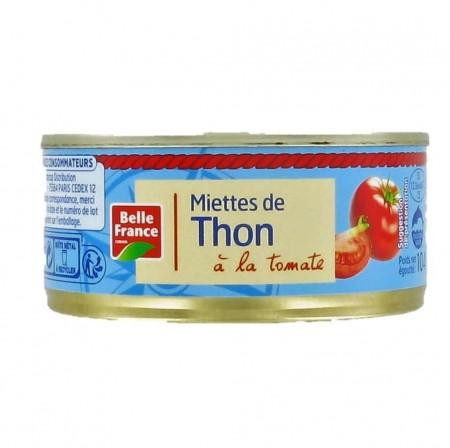 Migalhas de Atum Tomate 160g - BELLE FRANCE