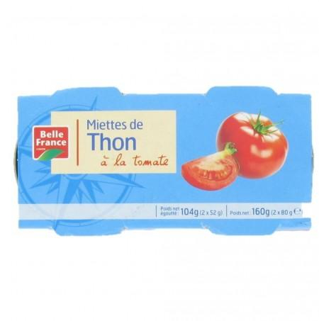 Miette De Thon Tomate 2x80g - BELLE FRANCE