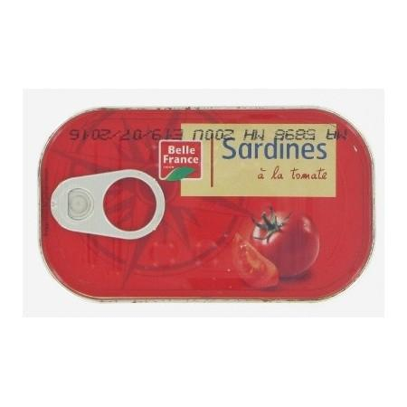 Sardinas Con Tomate 3x69g - BELLE FRANCE