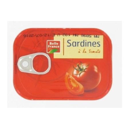 Sardines à La Tomate 135g - BELLE FRANCE