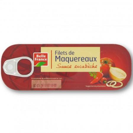 Filet De Maquereau Sauce Escabeche 169g - BELLE FRANCE