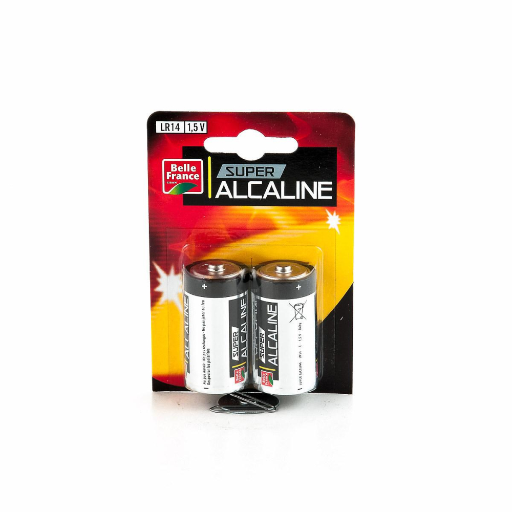 Pilha Super Alcalina Lr03 C X 2 - BELLE FRANCE