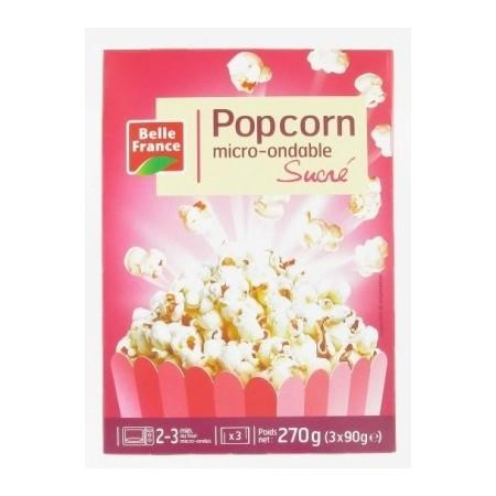 Zoete Popcorn 3x90g - BELLE FRANCE