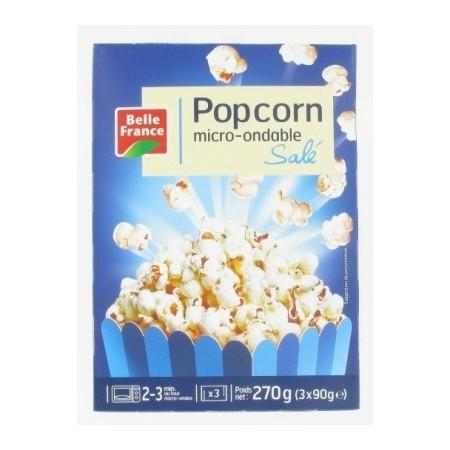 Salted Popcorn 3x90g - BELLE FRANCE
