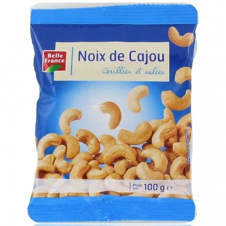 Roasted Salted Cashew Nuts 100g - BELLE FRANCE