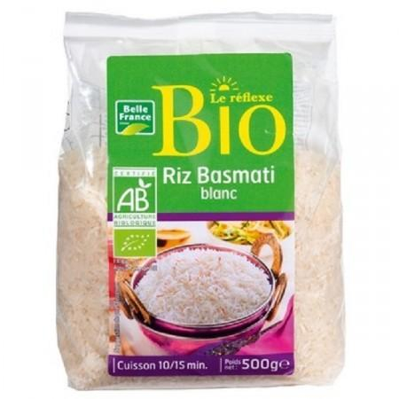 Rice Basmati Bio 500g - BELLE FRANCE