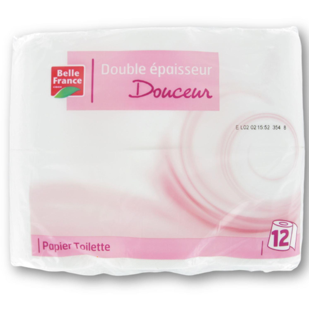 Double thickness Toilet Paper X12 - BELLE FRANCE