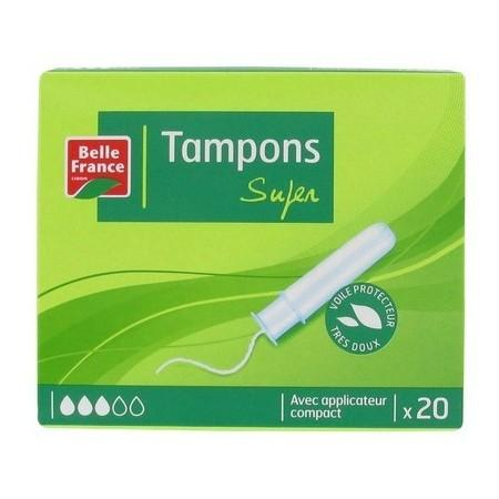 Super Tampons With Applicator X20 - BELLE FRANCE