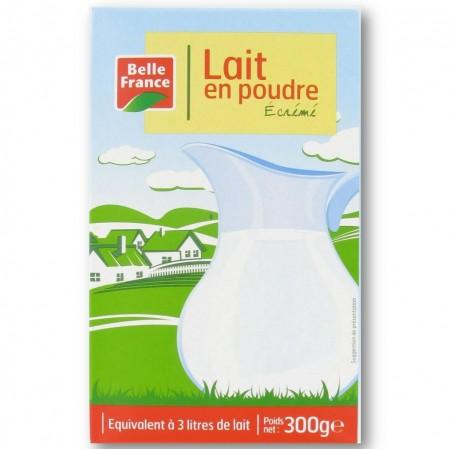 Молоко сухое обезжиренное 300г - BELLE FRANCE