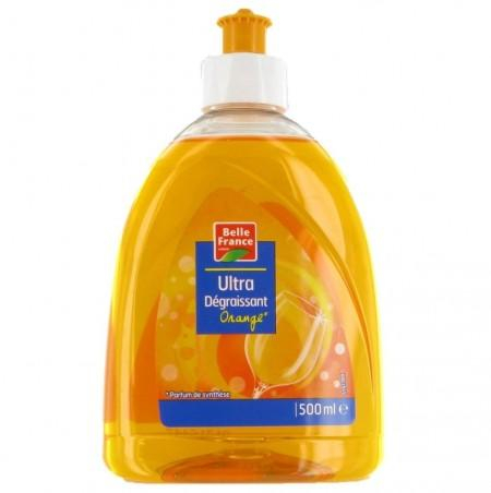 Liquide Vaiselle Orange 500ml - BELLE FRANCE