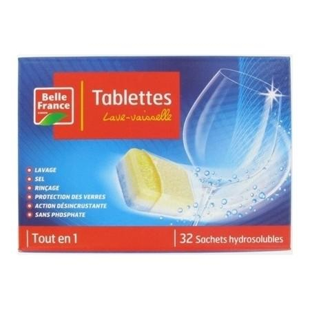 Tablettes Lave-vaisselle 5 En 1 X32 - BELLE FRANCE