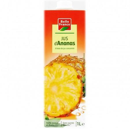 Pineapple Juice Concentrated Juice 1l - BELLE FRANCE