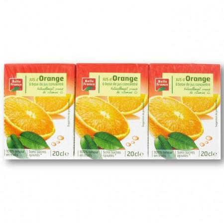 Orangensaft aus Konzentrat 6x20cl - BELLE FRANCE