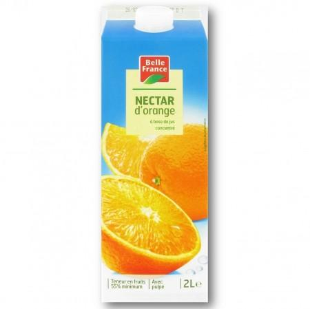 Нектар апельсиновый 2л - BELLE FRANCE