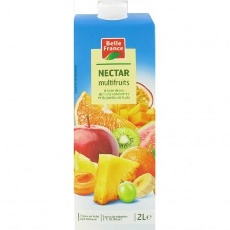 Nectar Multifruits à Base De Concentré 2l - BELLE FRANCE