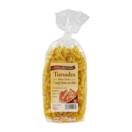 Alsace Pasta Twists With Eggs 250g - BELLE FRANCE