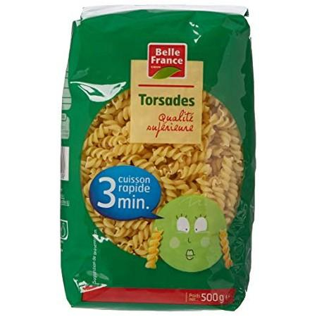 Twisted Pasta Cooking 3min 500g - BELLE FRANCE