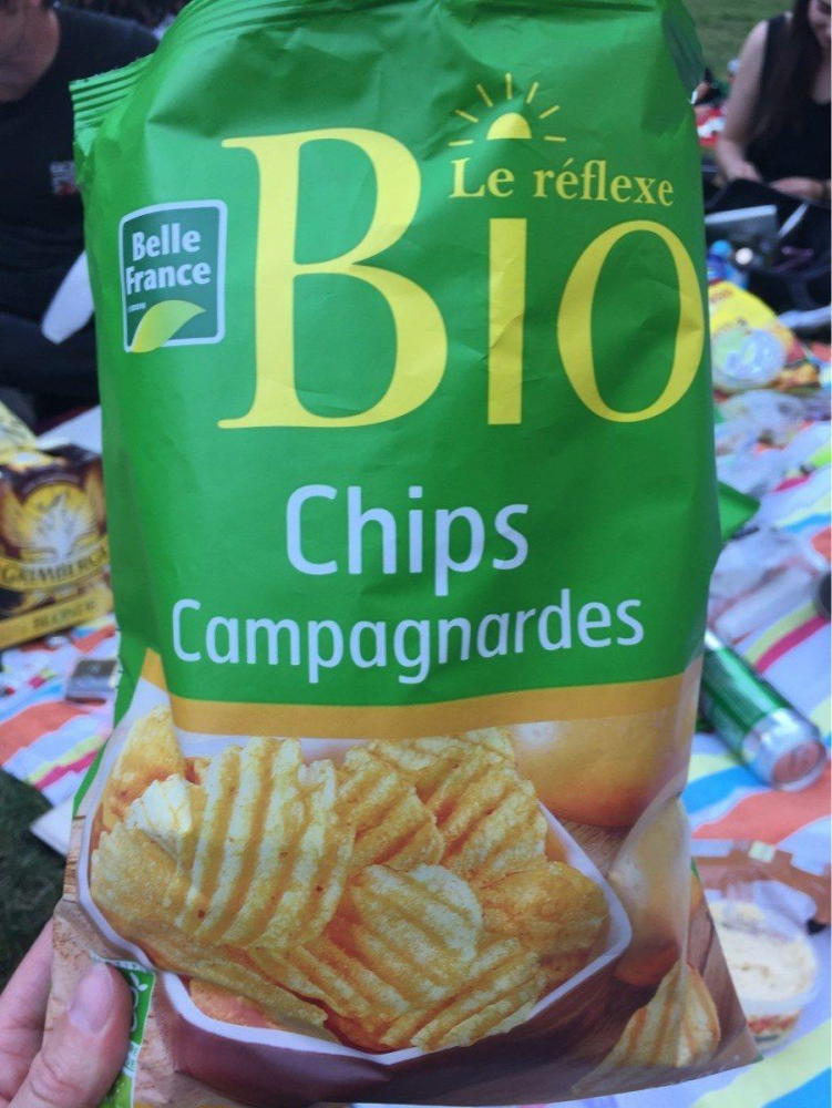 Chips Campagnarde Le Réflexe Bio 125g - BELLE FRANCE