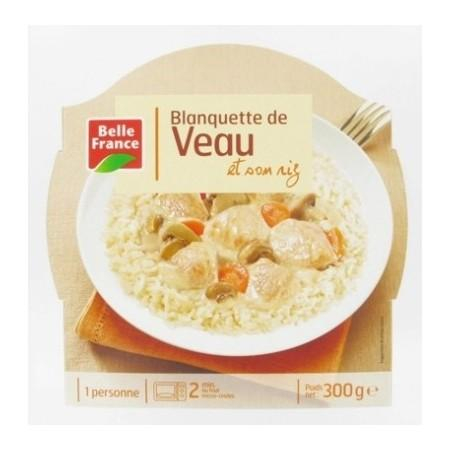 Veal Blanquette with Carrots and Rice 300g - BELLE FRANCE