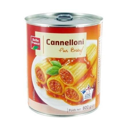 Cannelloni Di Puro Manzo 800g - BELLE FRANCE
